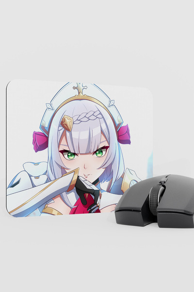 mousepad bastir Noelle Genshin Impact Anime Player V4 - 22X18 Gaming Mouse Pa...
