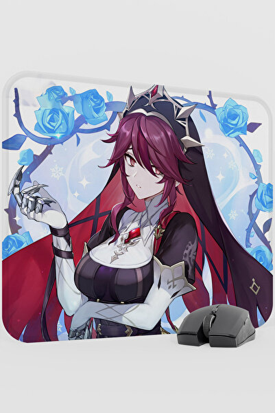 mousepad bastir Rosaria Genshin Impact Anime Player V4 - 48X40 XL Gaming Mous...