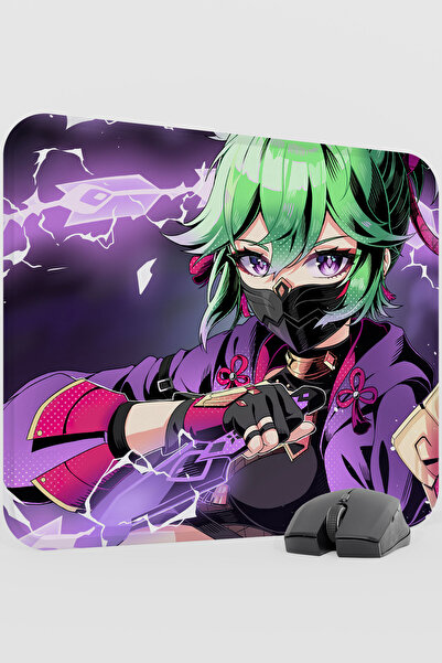 mousepad bastir لوحة ماوس للألعاب من كوكي شينوبو جينشين إمباكت أنيمي جيبر V3 ...