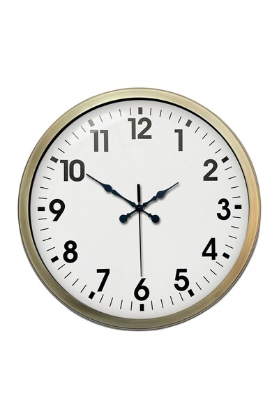 ForWhat Ceas de perete în stil retro de 40 cm pentru birou, acasă, cadou pent...