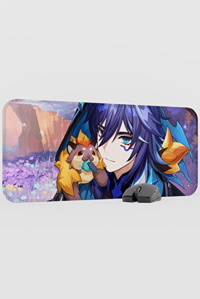 mousepad bastir Ororon Genshin Impact Anime Player V3 - لوحة ماوس للألعاب مقا...