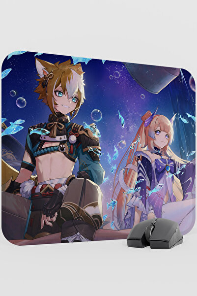 mousepad bastir Gorou Genshin Impact Anime Player V1 - 48X40 XL Gaming Mouse ...