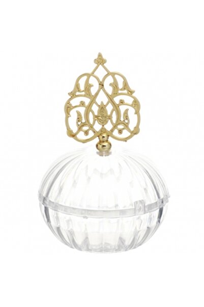 Decoratiuni Dulci Акрилна кутия за свидетелства, златна пагода 9 см