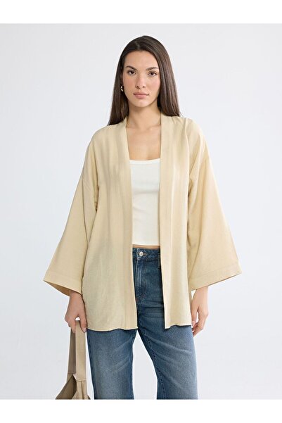 LC Waikiki Shawl Collar Oversize Women's Kimono