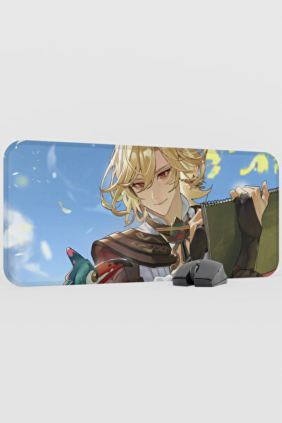 mousepad bastir Kaveh Genshin Impact Anime Player V1 - 70X30 XL Gaming Mouse ...