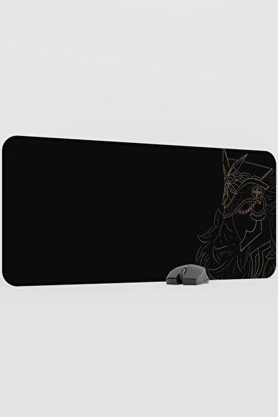mousepad bastir Capitano Genshin Impact Anime Player V1 - 90X40 XXL Gaming Mo...