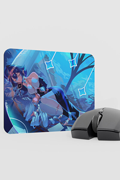 mousepad bastir Layla Genshin Impact Anime Player V5 - 22X18 Gaming Mouse Pad...