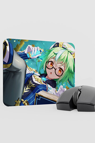 mousepad bastir لوحة ماوس الألعاب Sucrose Genshin Impact Anime Player V2 - 22X18
