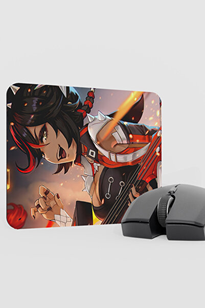 mousepad bastir Xinyan Genshin Impact Anime Player V2 - 22X18 لوحة ماوس للألعاب