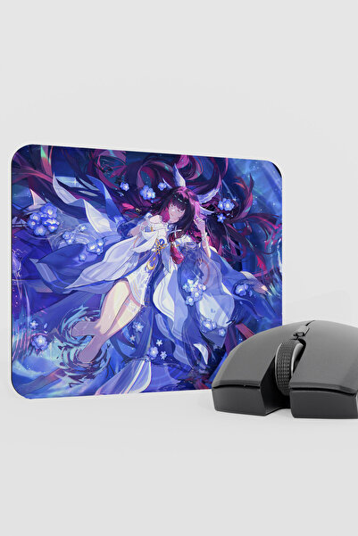 mousepad bastir Columbina (Damselette) Genshin Impact Anime Player V1 - 22X18...