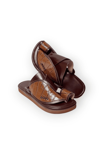 chic najd Oriental shoes with crocodile pattern, size 40