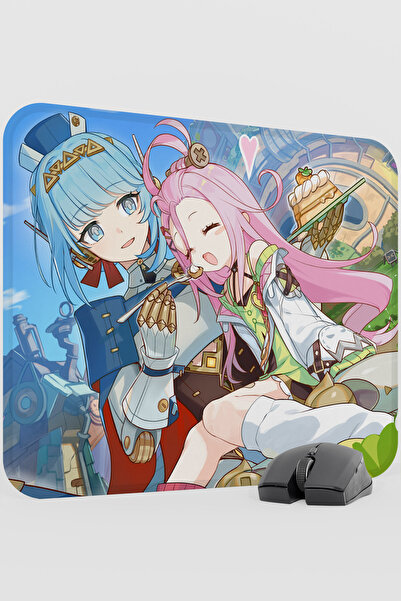 mousepad bastir لوحة ماوس الألعاب Aino Genshin Impact Anime Player V4 - 48X40 XL