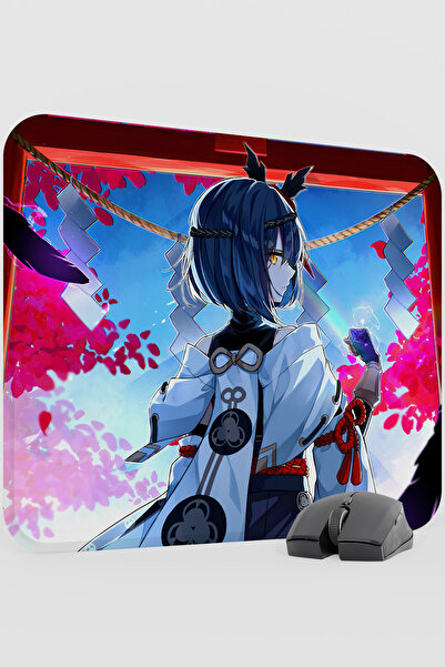 mousepad bastir لوحة ماوس للألعاب من كوجو سارا جينشين إمباكت أنيمي جيجر V3 - ...