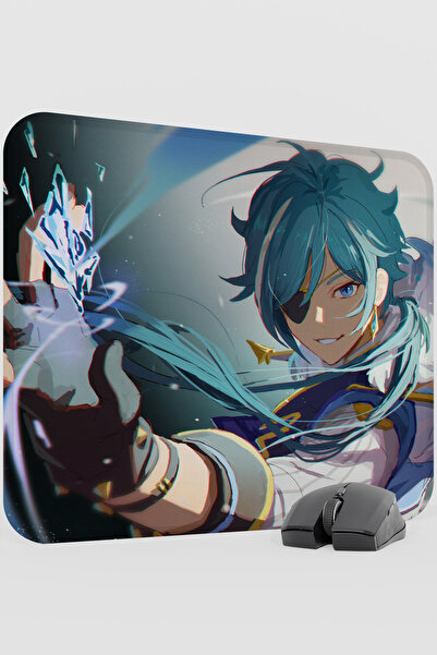 mousepad bastir Kaeya Genshin Impact Anime Player Anime V2 - 48X40 XL Mouse P...