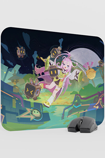 mousepad bastir Aino Genshin Impact Anime Player V1 - 48X40 XL Gaming Mouse P...