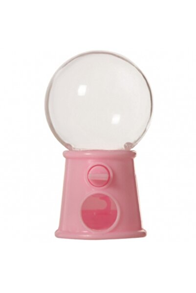 Decoratiuni Dulci Marturie Botez Fetita Candy machine baby pink, figurina acr...
