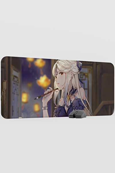 mousepad bastir Ningguang Genshin Impact Anime Player V1 - 90X40 XXL Gaming M...