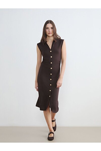 LC Waikiki Φόρεμα με γιακά πουκαμίσου