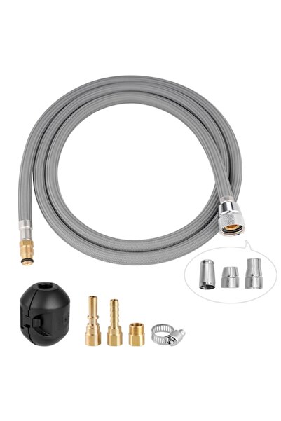 Hibbent Kitchen Faucet Hose, Hibbent, 1.5m, with Integrated Weight, Nylon