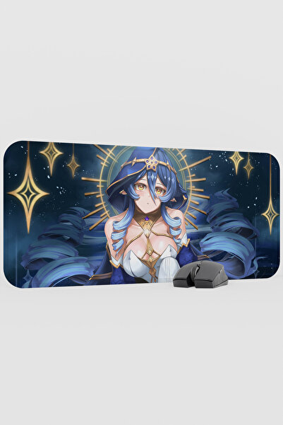 mousepad bastir لوحة ماوس للألعاب Layla Genshin Impact Anime Player V4 - 70x3...
