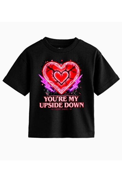 ROLY 100% Cotton Stranger Things Stranger Valentine Monster T-Shirt