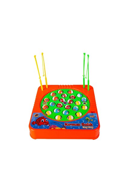 Kayyum Oyuncak Pilli Balık Tutma Oyunu 24 Balık 5 Oltalı Koordinasyon Gelişti...