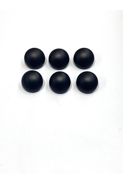 karantuhafiye طقم أزرار سترة مات إنسي بومبيلي موديل 6 قطع 2 سم أسود أحدث سلسلة