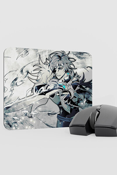 mousepad bastir Kaeya Genshin Impact Anime Player V1 - 22X18 لوحة ماوس للألعاب