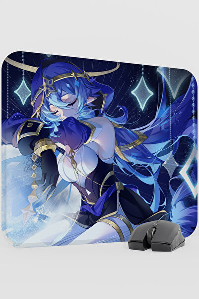 mousepad bastir Layla Genshin Impact Anime Player V3 - 48X40 XL Gaming Mouse ...