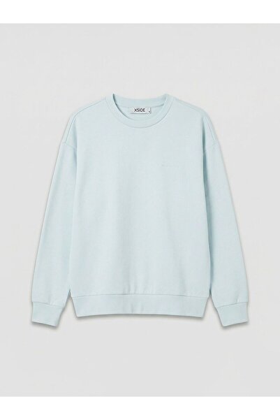 LC Waikiki Xside Crew Neck Printed Men's Thick Sweatshirt