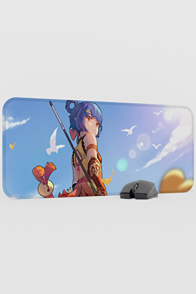 mousepad bastir Xiangling Genshin Impact Anime Player V2 - 70X30 XL Gaming Mo...