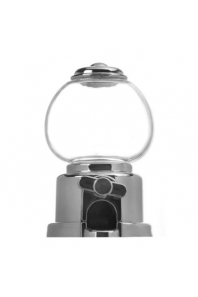 Decoratiuni Dulci Candy machine silver, figurina acrilica fillable 10cm