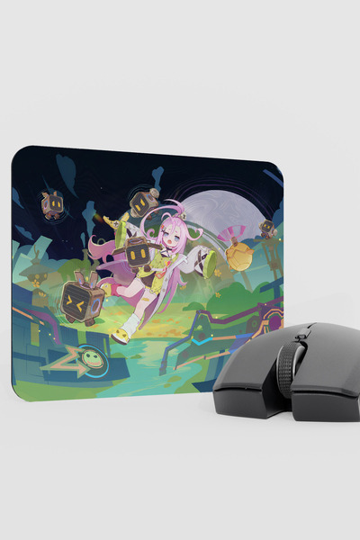 mousepad bastir Aino Genshin Impact Anime Player V1 - 22X18 لوحة ماوس للألعاب