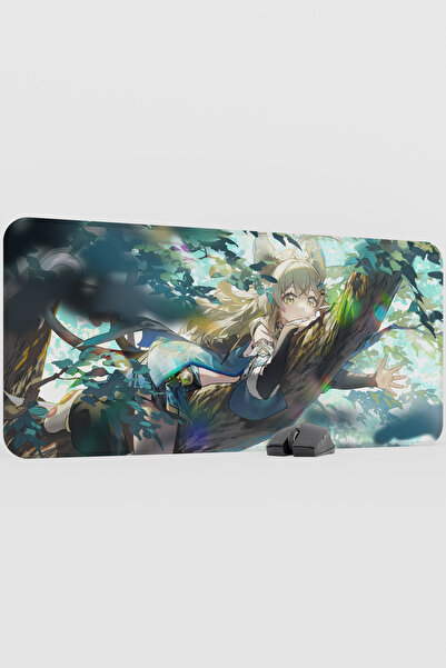 mousepad bastir Kirara Genshin Impact Anime Player V1 - 90x40 XXL لوحة ماوس ل...