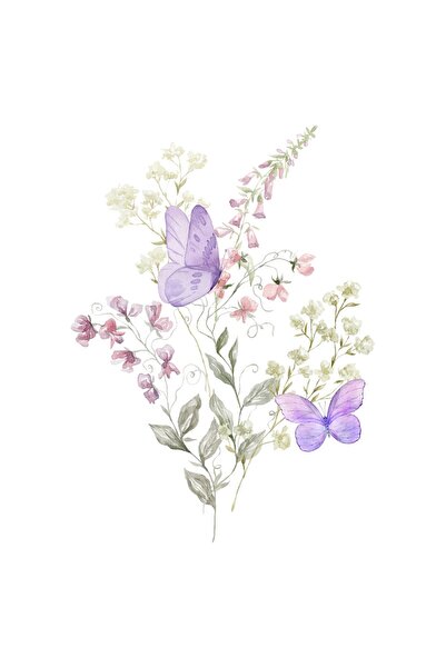 Generic (Unbranded) Tablou pe pânză cu fluturi „Fluture 11” 90x120 cm