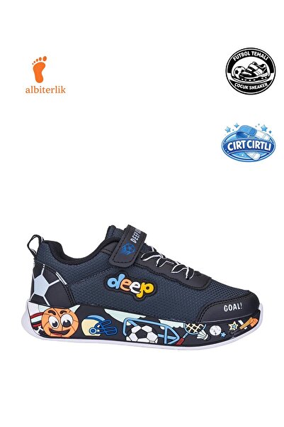 AlbiShoes Pantofi sport pentru băieți, unisex, cu tematică de fotbal, de vară...