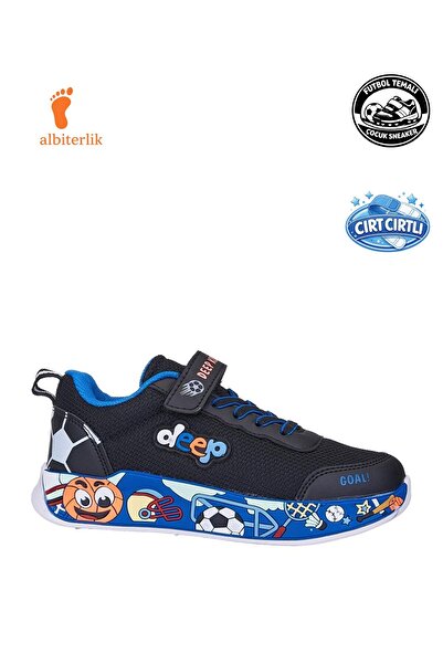 AlbiShoes Pantofi sport pentru băieți, unisex, cu tematică de fotbal, de vară...