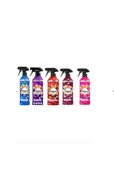 YOBE Yumoş Spray Yumos pentru haine, sortimente asortate, pachet 5 x 450 ml