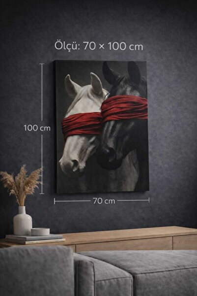 Last Summer Design 70x100 Cm Kişiye Özel Kanvas Çerçevesiz Tablo Anneye, Baba...