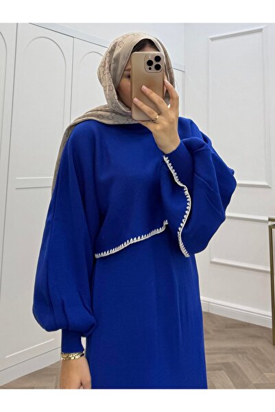 bezenstore CROP DETAYLI TRİKO ELBİSE