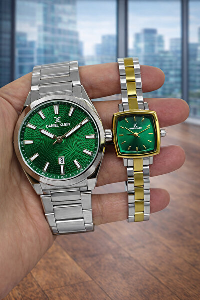 Daniel Klein HEDİYELİK ÇELİK KORDON KADIN ERKEK KOL SAATİ SEVGİLİ SAATİ ÇİFT ...