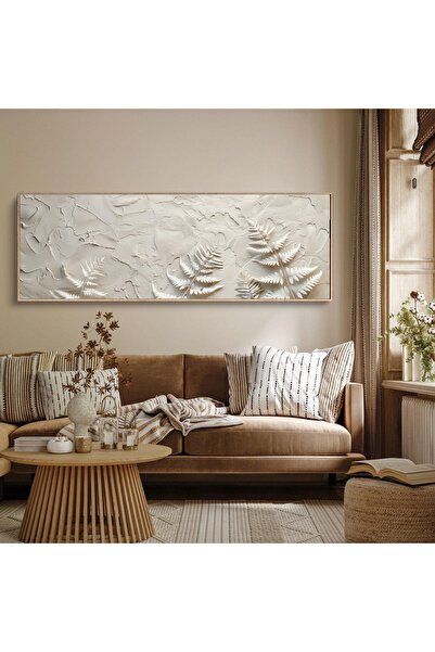 woodhomeworks Tek Parça Gerçek Ahşap Yatay Panorama Çerçeveli Tablo moda tasarım