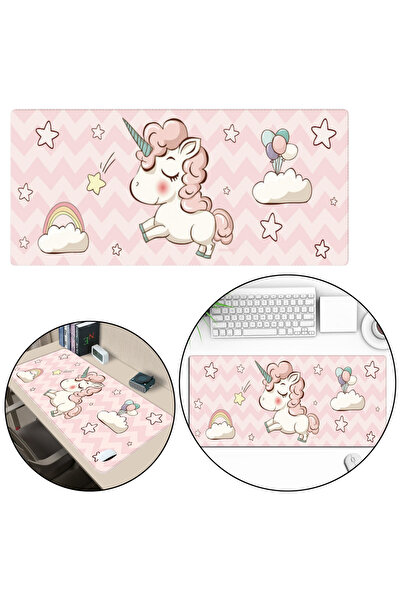 Three top online Keyboard Desk Pad With Unicorn Rubber 80 x 30cm