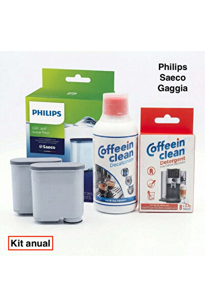 Philips Kit Anual pentru intreținere espressor Philips/Saeco/Gaggia | Pachet ...