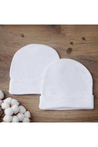 FEKRA BABY قبعة أطفال قطنية مكونة من قطعتين
