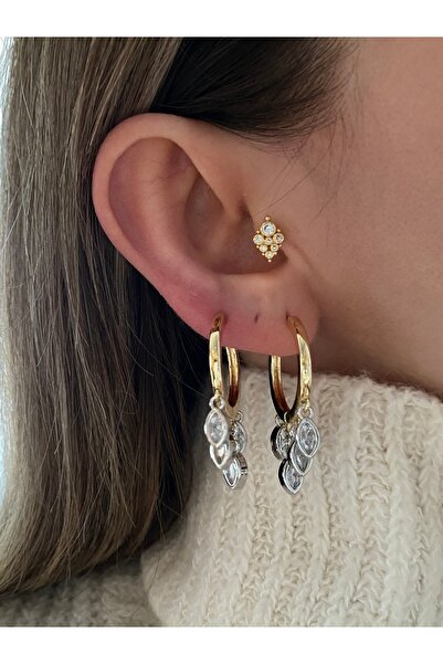 Pinery Jewels Shakira Küpesi Kadın Küpe Çifti