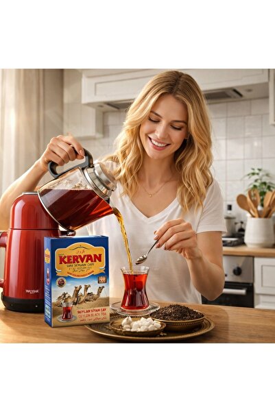 Kervan Saf Seylan Çayı 800 g – %100 Ceylon Siyah Çay (Super Pekoe)