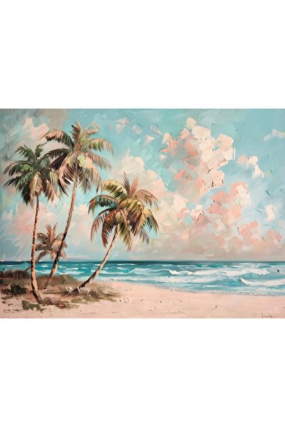 Generic (Unbranded) Tablou pe pânză maximalist 60x40 cm Peisaj