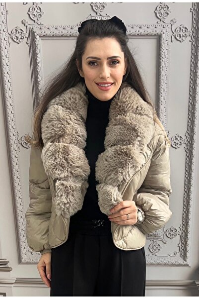 OnlyForYou Women's premium faux fur jacket