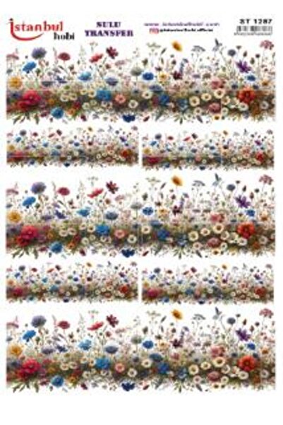 İstanbul Hobi Water Transfer Paper 25X35Cm St-1287